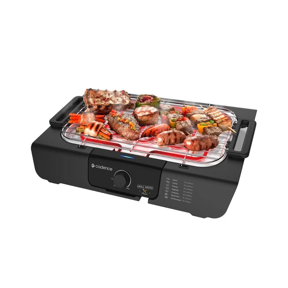 Churrasqueira Elétrica Grill Menu 220V Cadence - 5