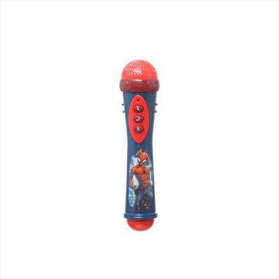 Microfone Infantil Spiderman Etitoys com Som Integrado