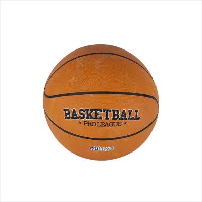 Bola de Basquete Etitoys 23,5cm Infantil Laranja/Preto