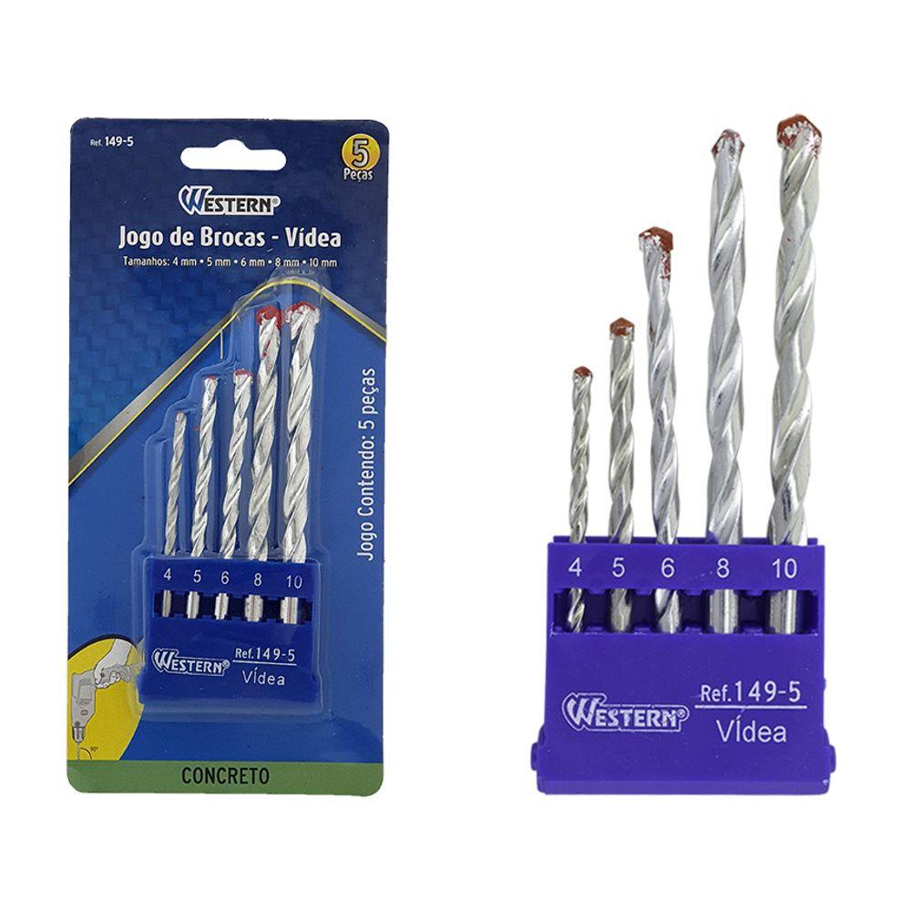 Broca Videa 5 Peças - 2