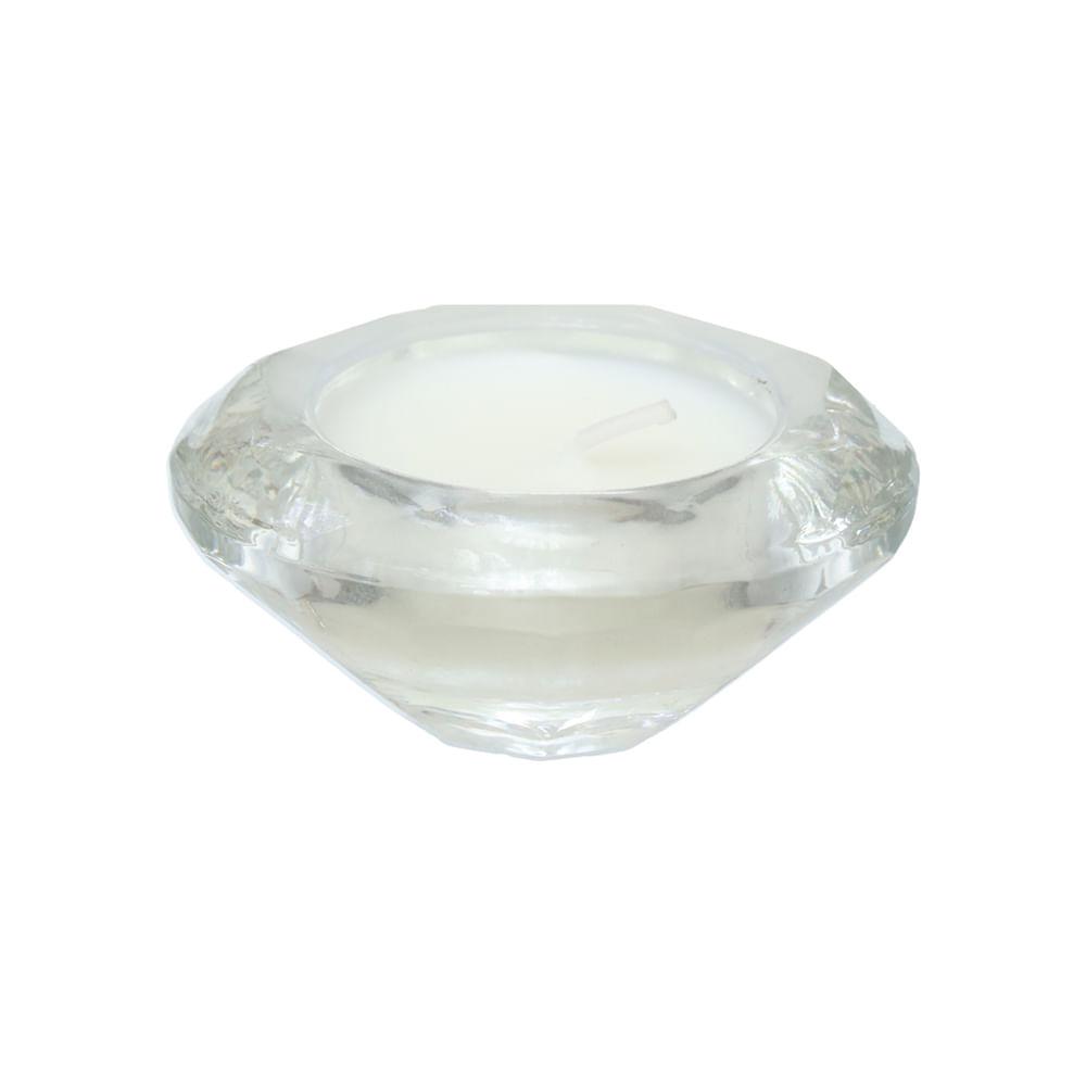 Porta Vela de Vidro Lynn 6,5 cm 2 Peças - 1