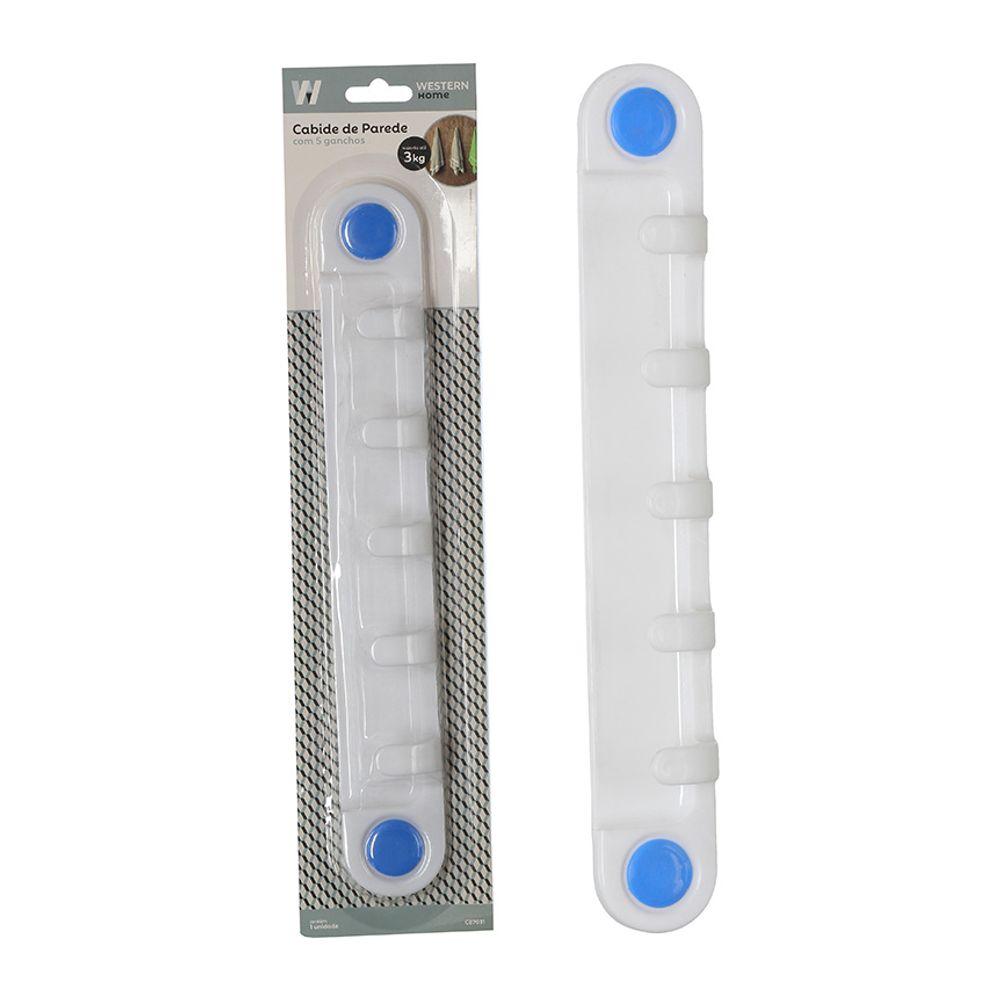Cabide Parede 5 Ganchos - 1
