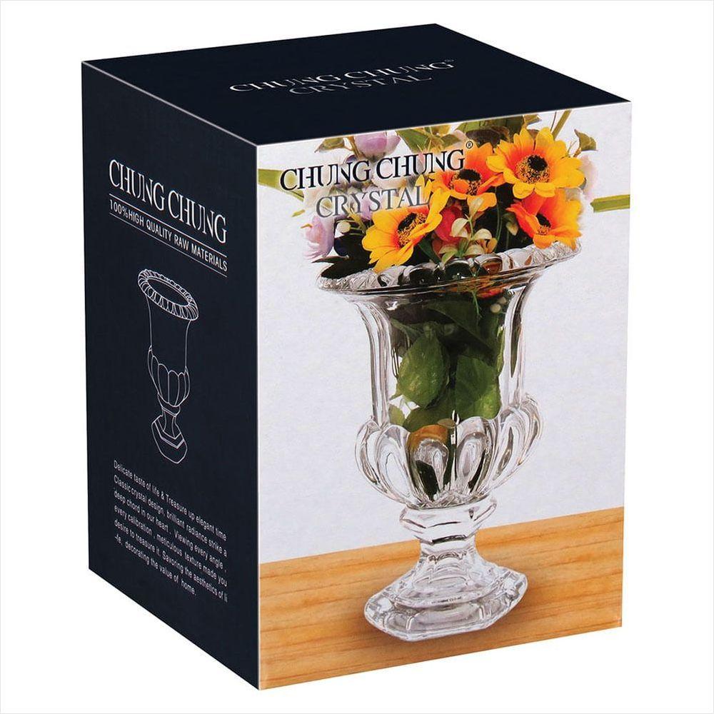 Vaso 15x12x12 cm Cristal Eco Transparente Proença - GS - 2