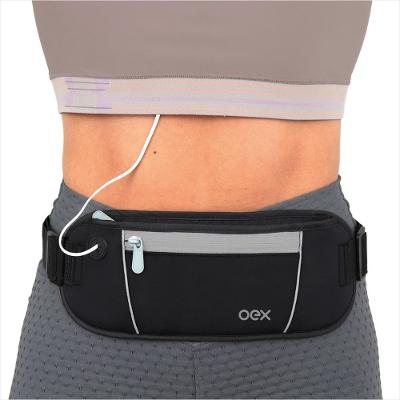 Pochete em Neoprene Oex Sport Move Po200 - Preto e Cinza