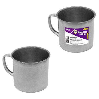 Caneca Inox 500Ml Western Home