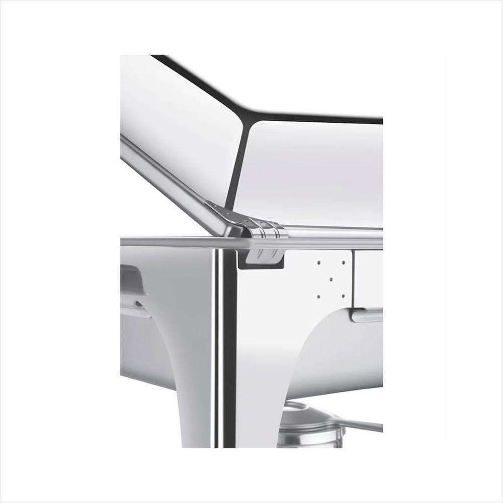 Rechaud Retangular Aço Inox Tampa Removível com Guias Tramontina - 2