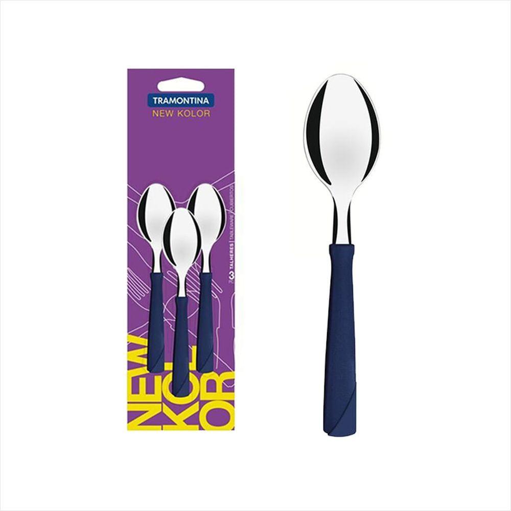Conjunto de Colheres para Chá Tramontina New Kolor 3 Peças - 1