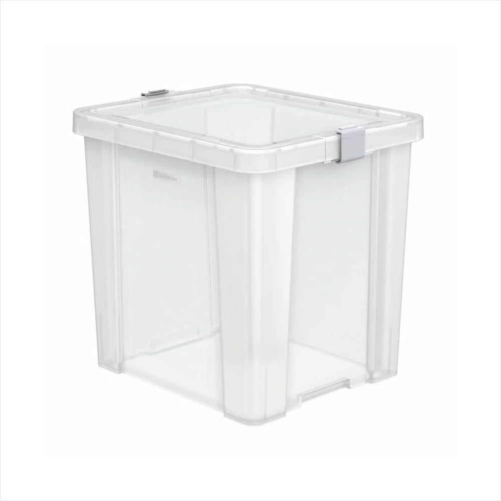Caixa Organizadora Office Transparente 42 L Tramontina - 1