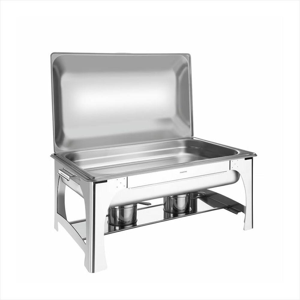 Rechaud Retangular Aço Inox 1 Cuba Tramontina - 1