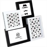 Porta-Retratos 4 Fotos Plástico Preto Home&Co Maddie - 1