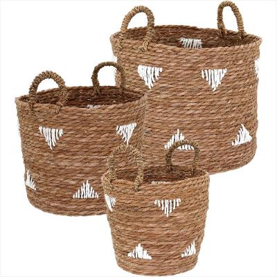 Cesta Fibra Natural 3 Peças GS - GS