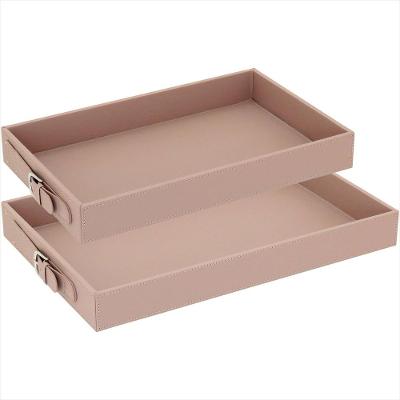 Bandeja Sintético Rose 2 Peças Home&amp;Co