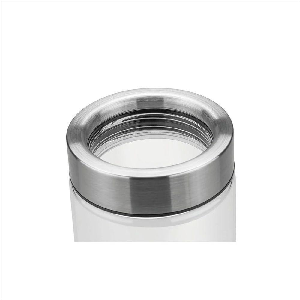 Pote de Vidro Purezza com Tampa de Aço Inox 1,4 L Tramontina - 2