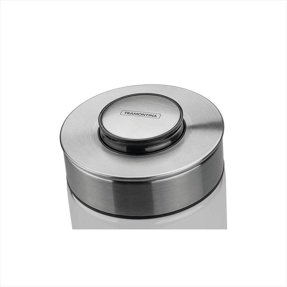 Pote Vidro Tp.Aço Inox 1,8L Purezza - 4