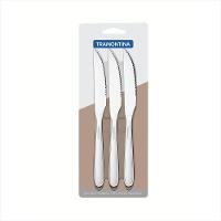 Jogo Faca Churrasco Aço Inox 3 Peças Tramontina - 1