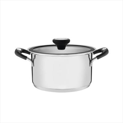 Caçarola Fda.Aço Inox Solar Silicon