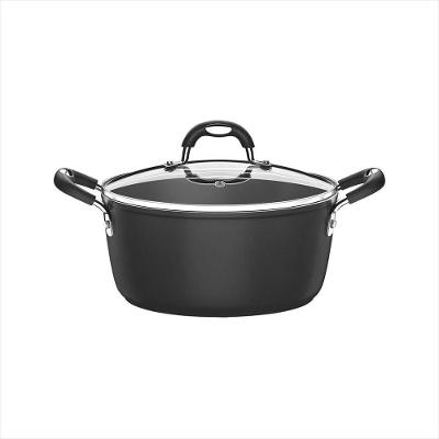 Caçarola Alum 20Cm Monaço Ind Preta