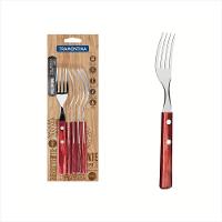 Conjunto Garfo Mesa Inox 6Pc Polywo Verde - 1