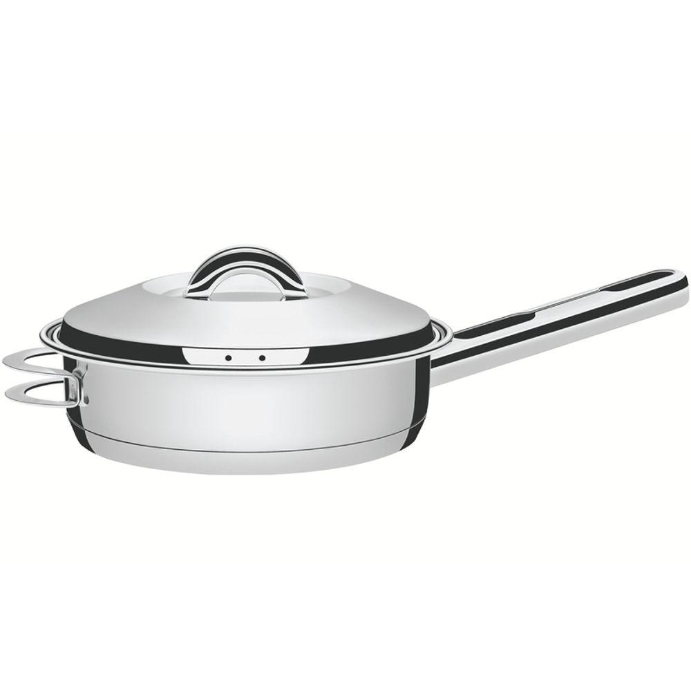 Frigideira Tramontina Inox com Tampa 28cm 4,8L - 1