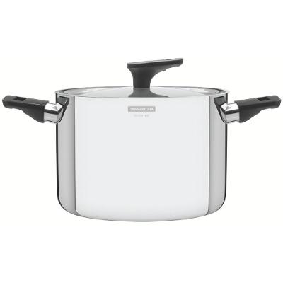 Caldeirão Tramontina Grano Inox Tampa Alças de Baquelite 24cm 7,7L