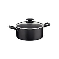 Caçarola Tramontina Loreto Antiaderente Alças Baquelite 20cm 2,8L Grafite - 1