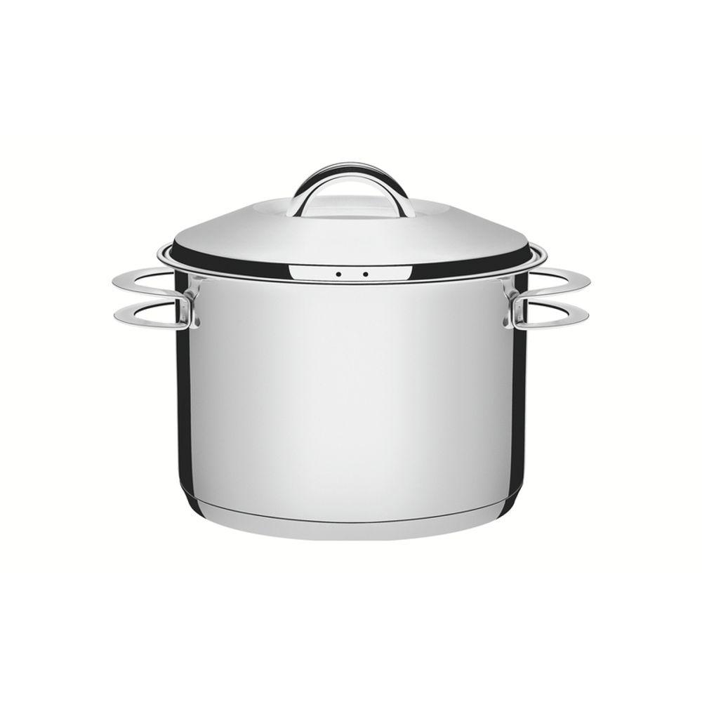Caldeirão Tramontina Solar Inox com Tampa 24 cm 7,8L - 1