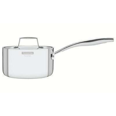 Panela Tramontina Grano Inox Corpo Triplo 16cm 1,7L