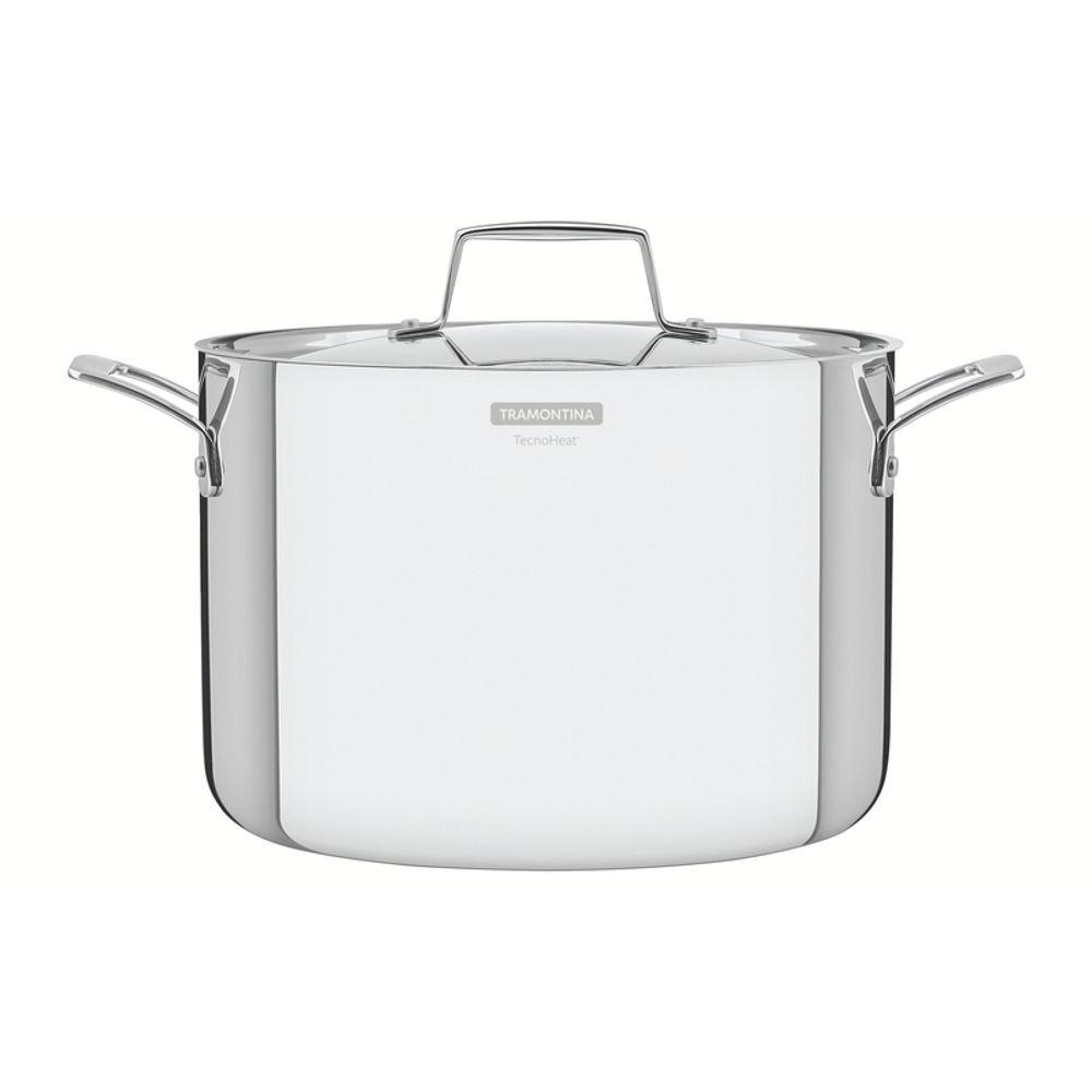 Caldeirão Tramontina Grano Inox Corpo Triplo 24cm 7,7L - 1