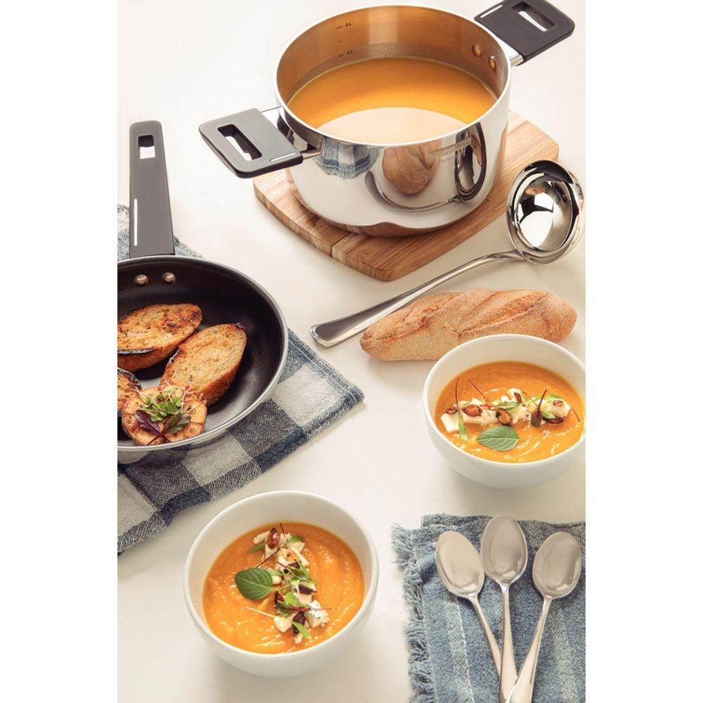Caçarola Tramontina Grano Funda Inox com Tampa 20cm 3,5L - 2