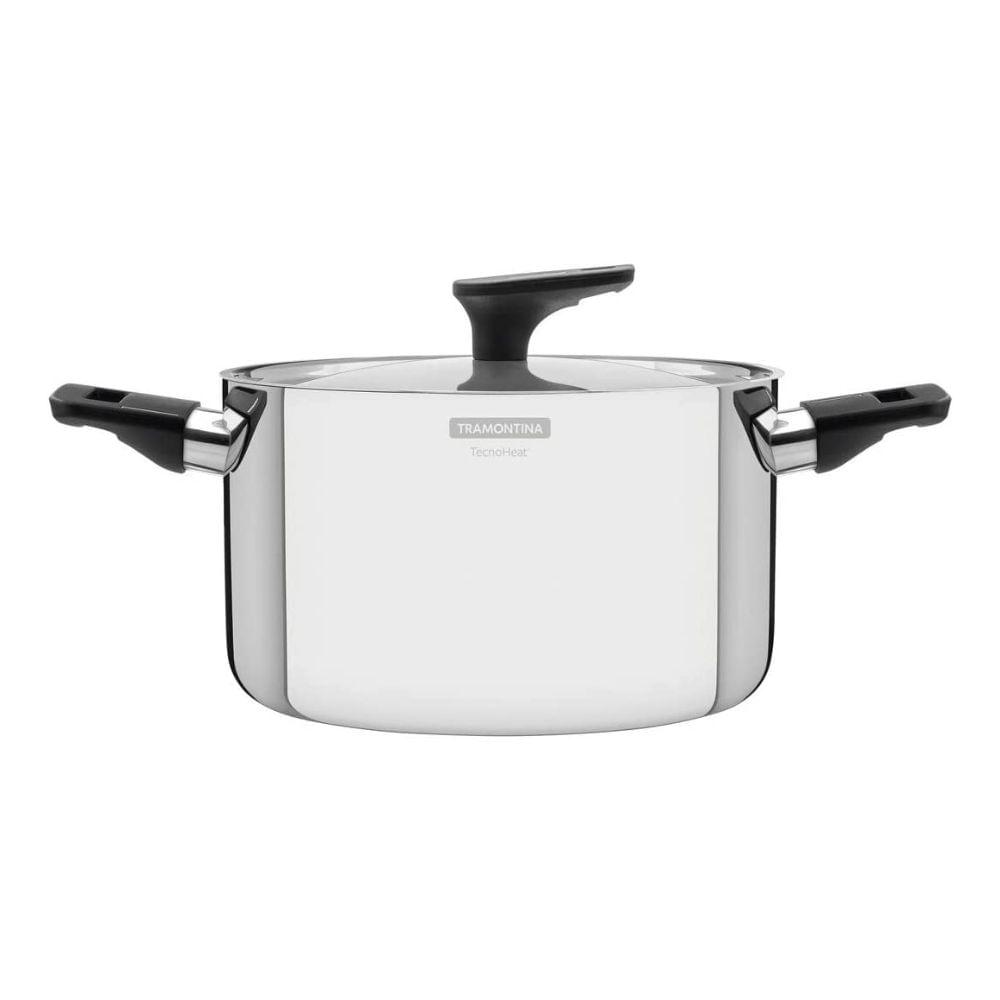 Caçarola Tramontina Grano Funda Inox com Tampa 20cm 3,5L - 4