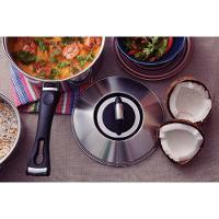 Panela Tramontina Solar Inox Tampa Cabo de Baquelite 20cm 2,9L - 2