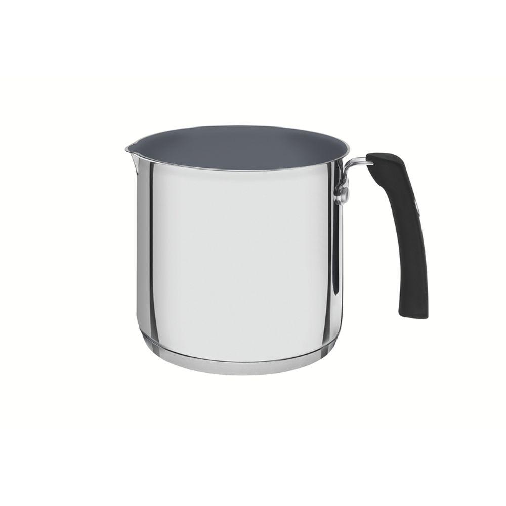 Fervedor Tramontina Solar Ceramic Inox Interior Cerâmica Grafite 14cm 2L - 1