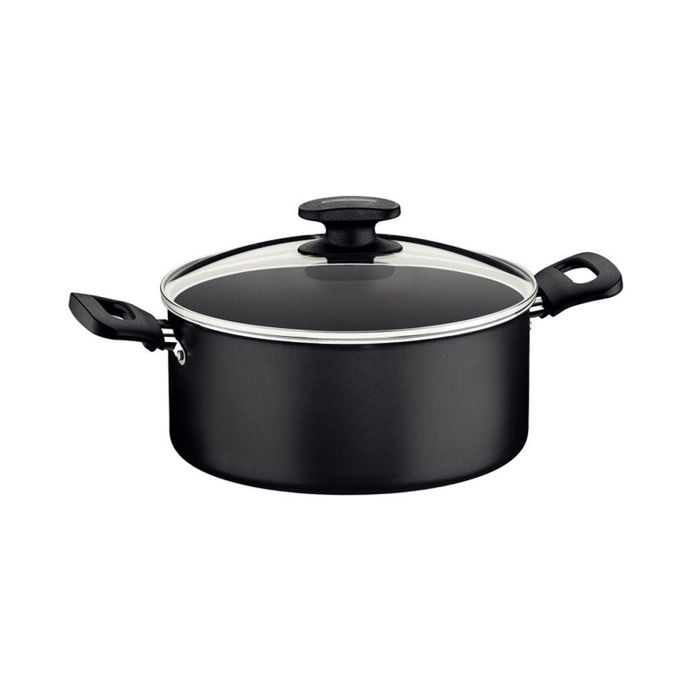 Caçarola Tramontina Loreto Antiaderente Alças Baquelite 22cm 3,7L Grafite - 1