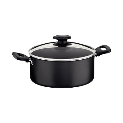 Caçarola Tramontina Loreto Antiaderente Alças Baquelite 22cm 3,7L Grafite