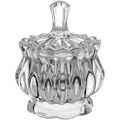 Potiche Lavy Cristal Eco Transparente 12 x 9 x 9 cm