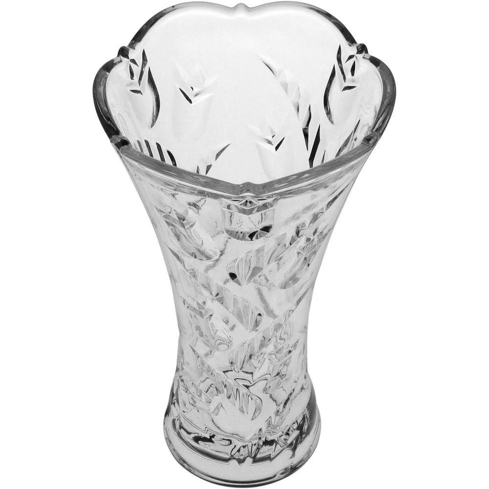 Vaso Vidro Transparente 24 x 13 x 13 cm - 3