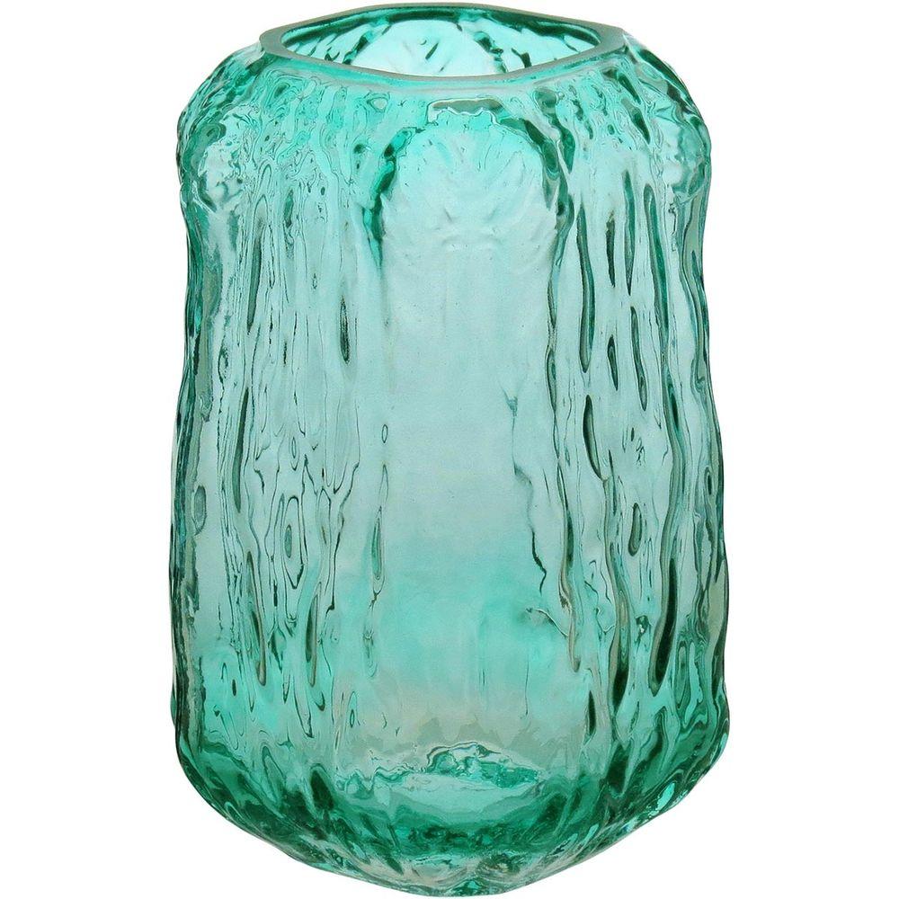 Vaso Vidro Verde 22 x 13 x 13 cm - 2
