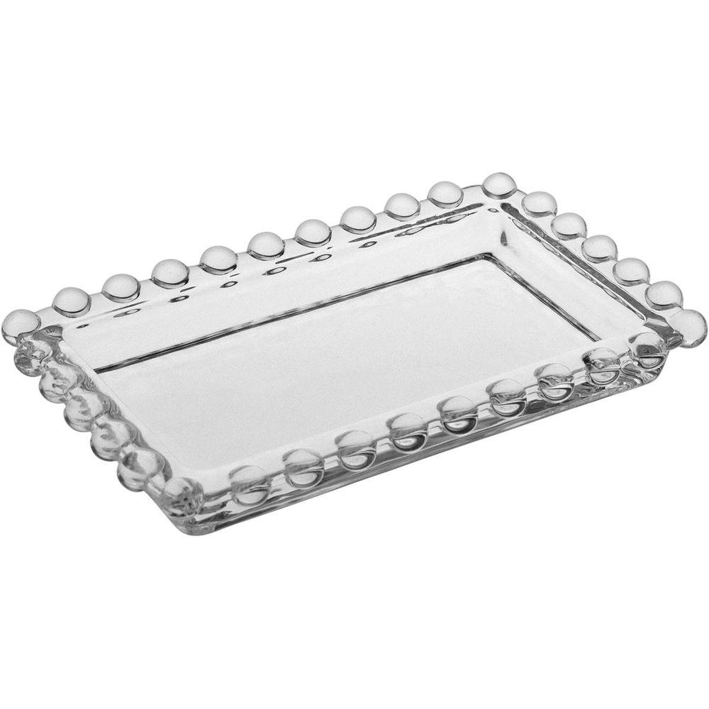 Manteigueira Vidro 8 x 14 x 9 cm Transparente - 4