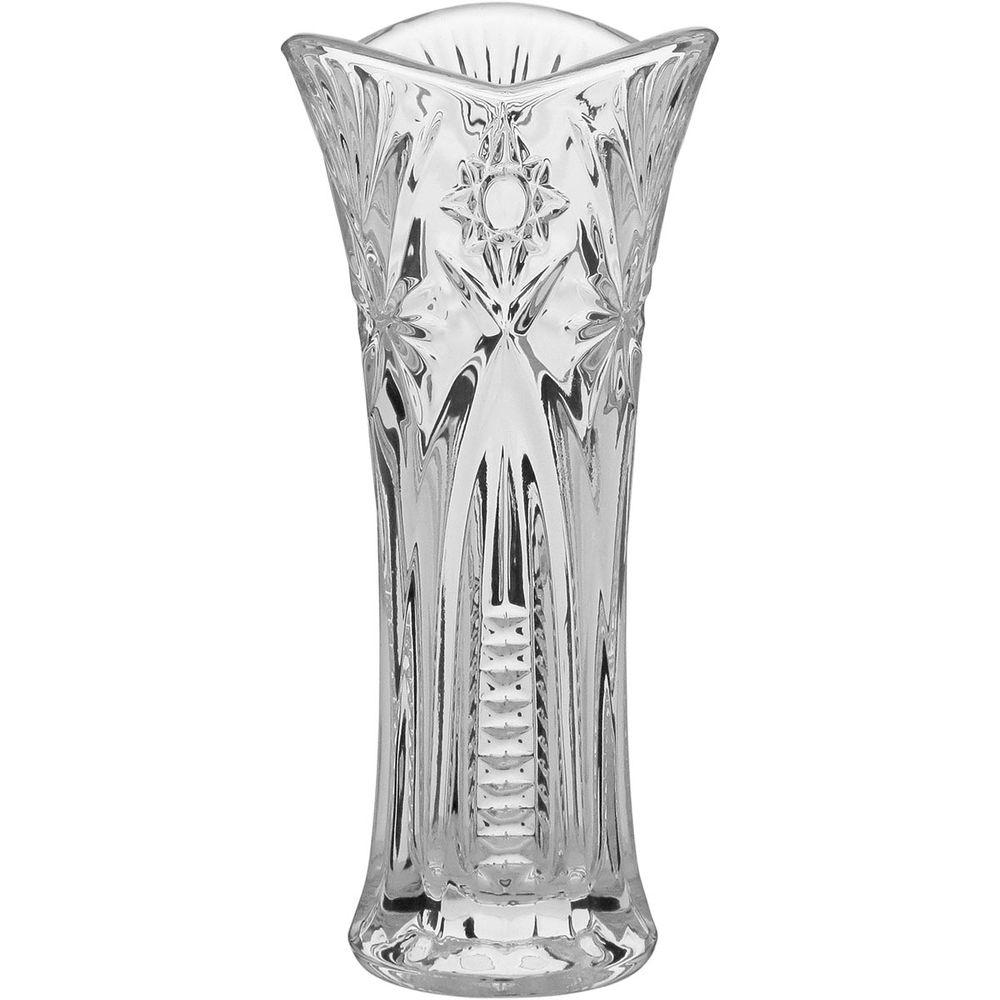 Vaso Vidro Transparente 18 x 8 x 8 cm - 1