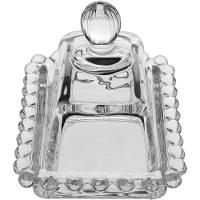 Manteigueira Vidro 7 x 11 x 7 cm Transparente - 3