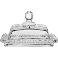 Manteigueira Vidro 7 x 11 x 7 cm Transparente - 6