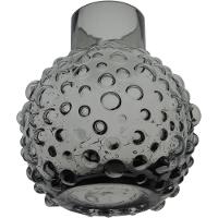 Vaso Vidro Cinza 18 x 16 x 16 cm - 3