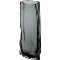 Vaso Vidro Cinza 30 x 15 x 10 cm - 2