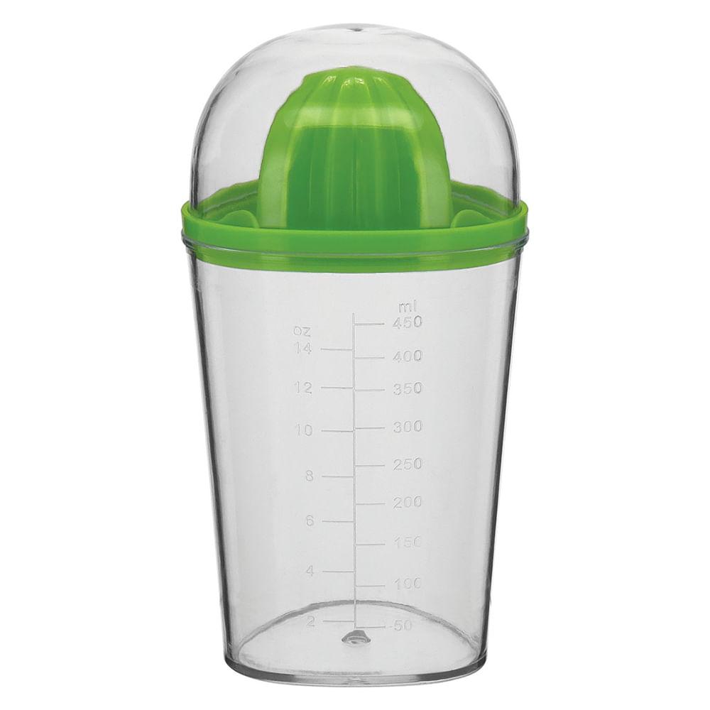 Esprem/Fatiador 6 peças Polipropileno Verde 450Ml Speed 18X9X9Cm - 2