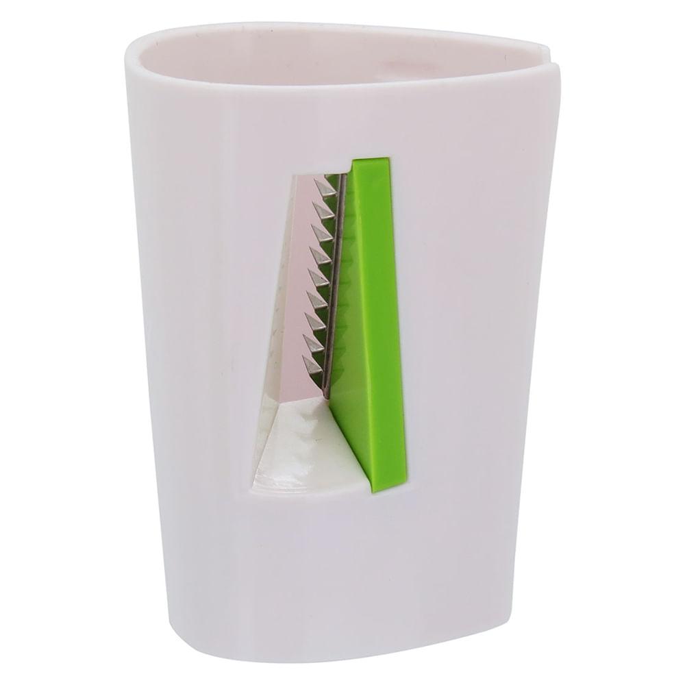 Esprem/Fatiador 6 peças Polipropileno Verde 450Ml Speed 18X9X9Cm - 4