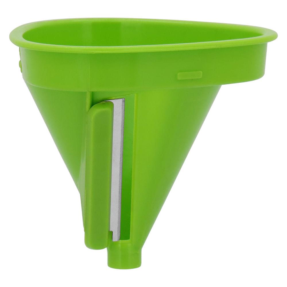 Esprem/Fatiador 6 peças Polipropileno Verde 450Ml Speed 18X9X9Cm - 5