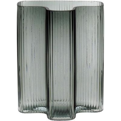 Vaso  Vidro Verde 24x20x20Cm Gs