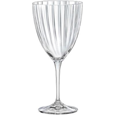Taça Vinho Bohemia Kate Optic Cristal 400 ml 6 Peças