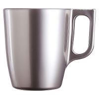 Caneca Vidro Prata 250Ml Luminarc Flashy 9X8X8Cm - 1