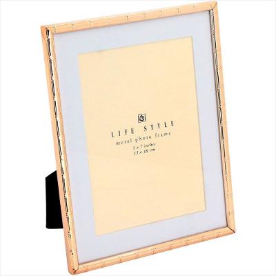 Porta-Retratos Metal Cobre 13x18 Home&Co Annecy 19x14x1cm